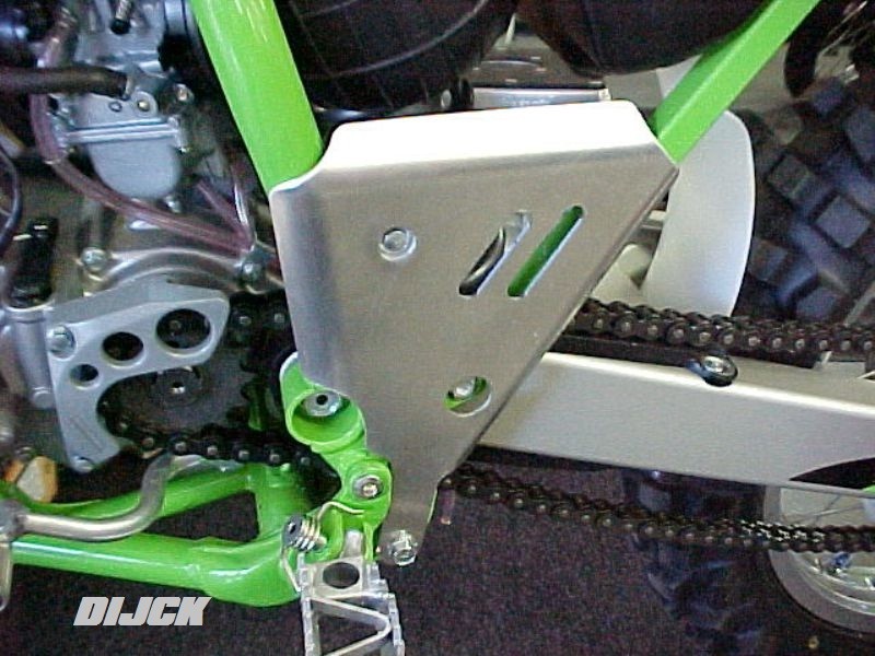 Framebeschermers / Frameguards > WORKS CONN. Frame Guards KX500 8804